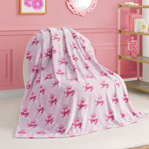 Kids Plush Throw Blanket