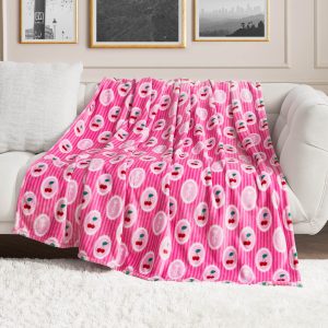 Plush Oversized Throw Blanket. 60 x 90