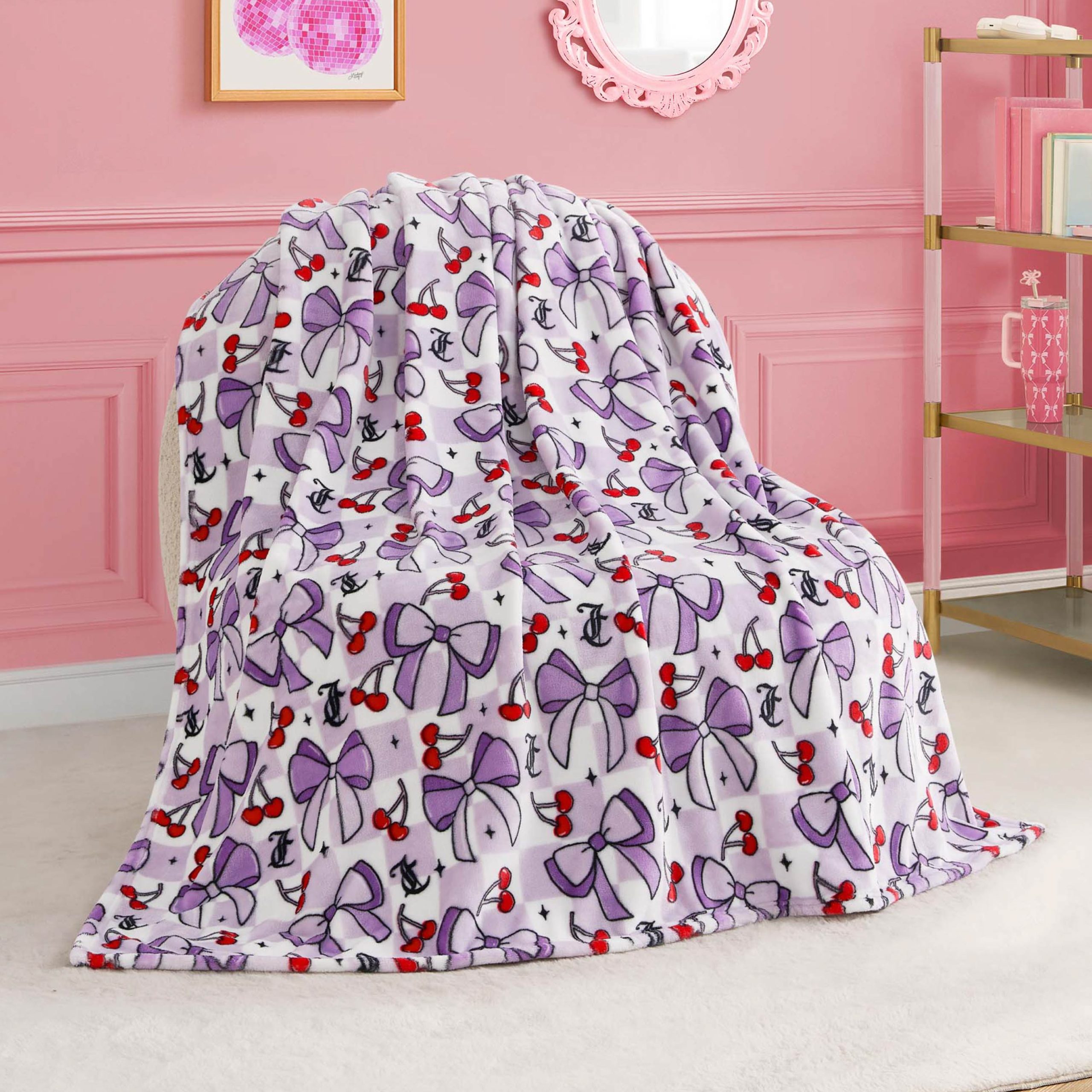 Kids Plush Throw Blanket
