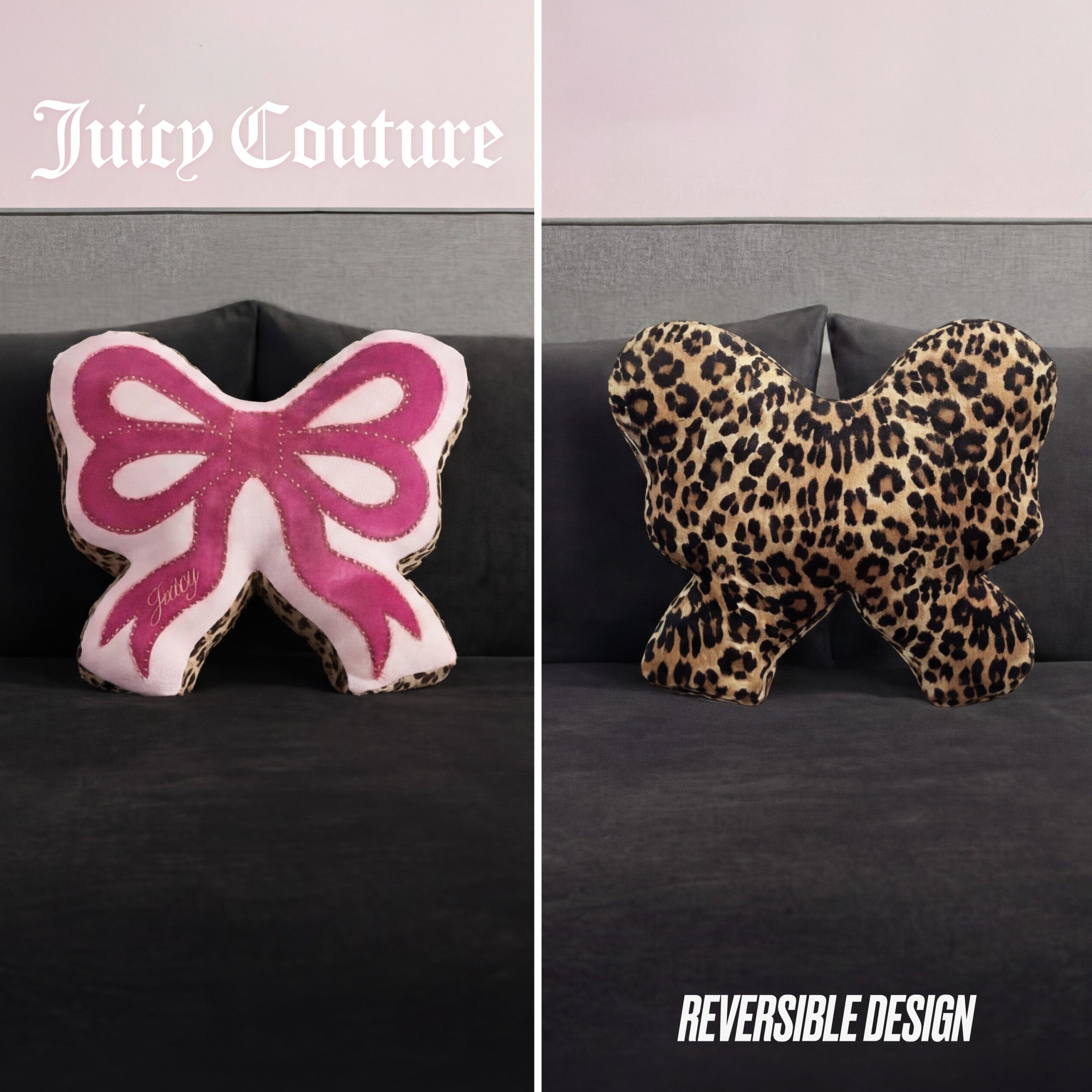 Reversible Bow Decorative Pillow - Image 2