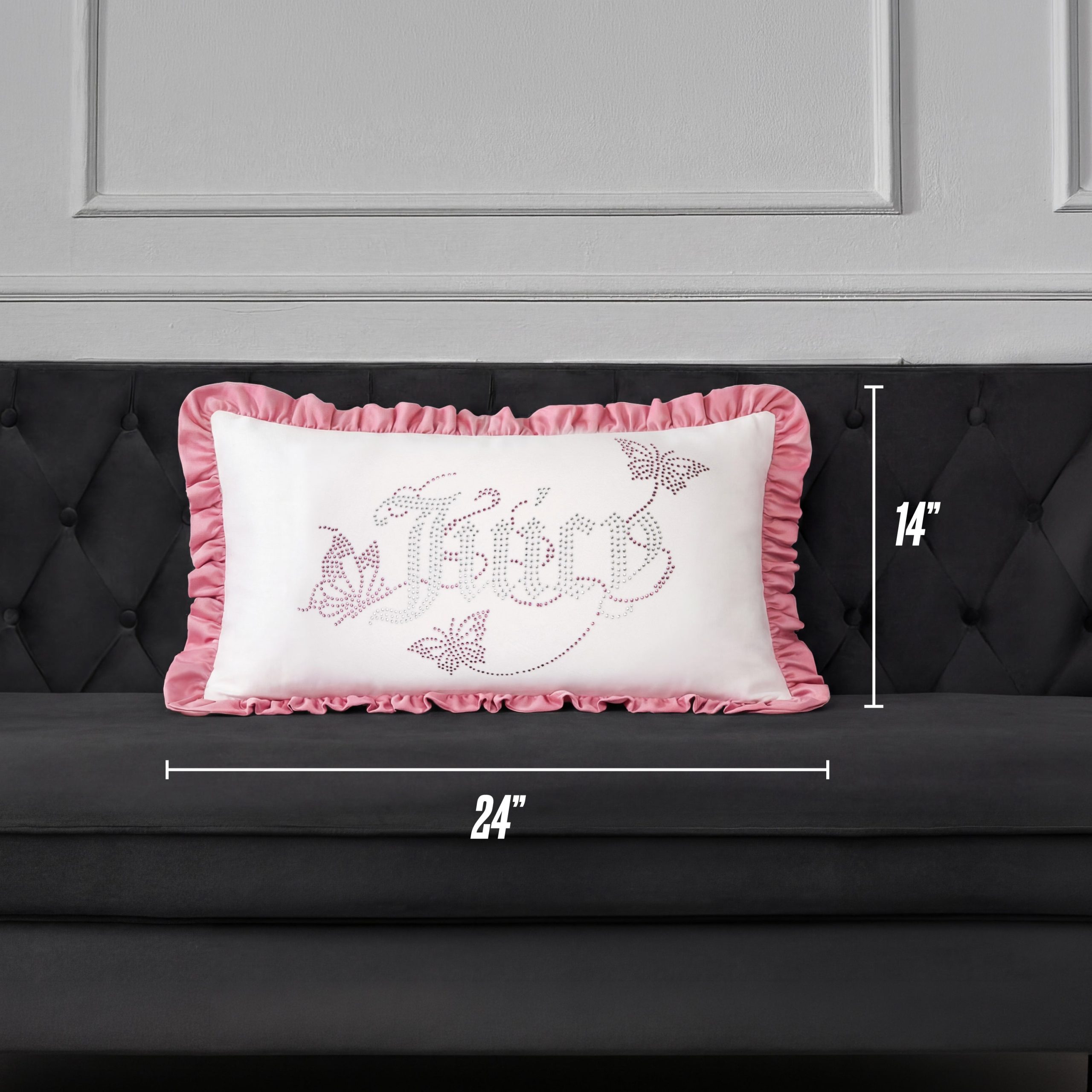 Ruffle Decorative Pillow - Image 5