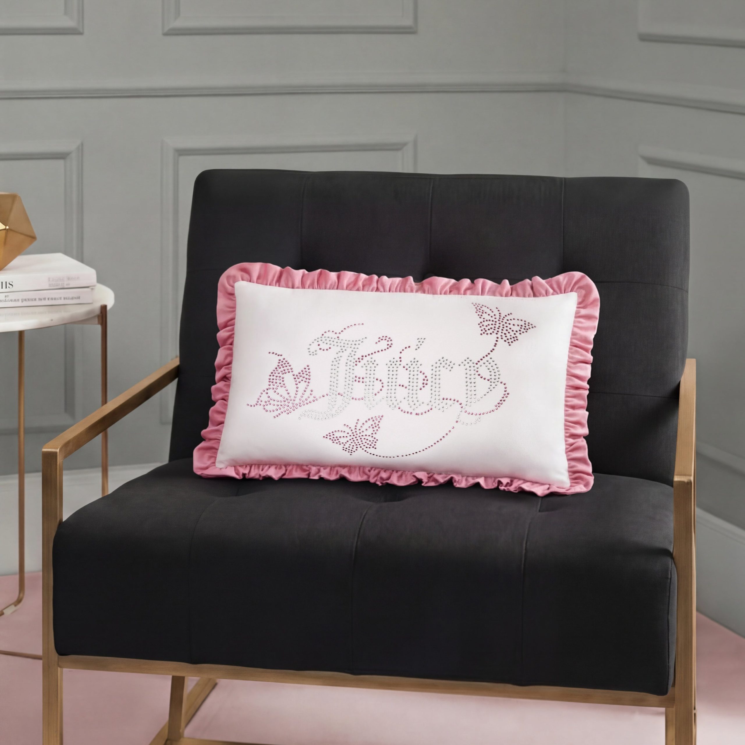 Ruffle Decorative Pillow - Image 3
