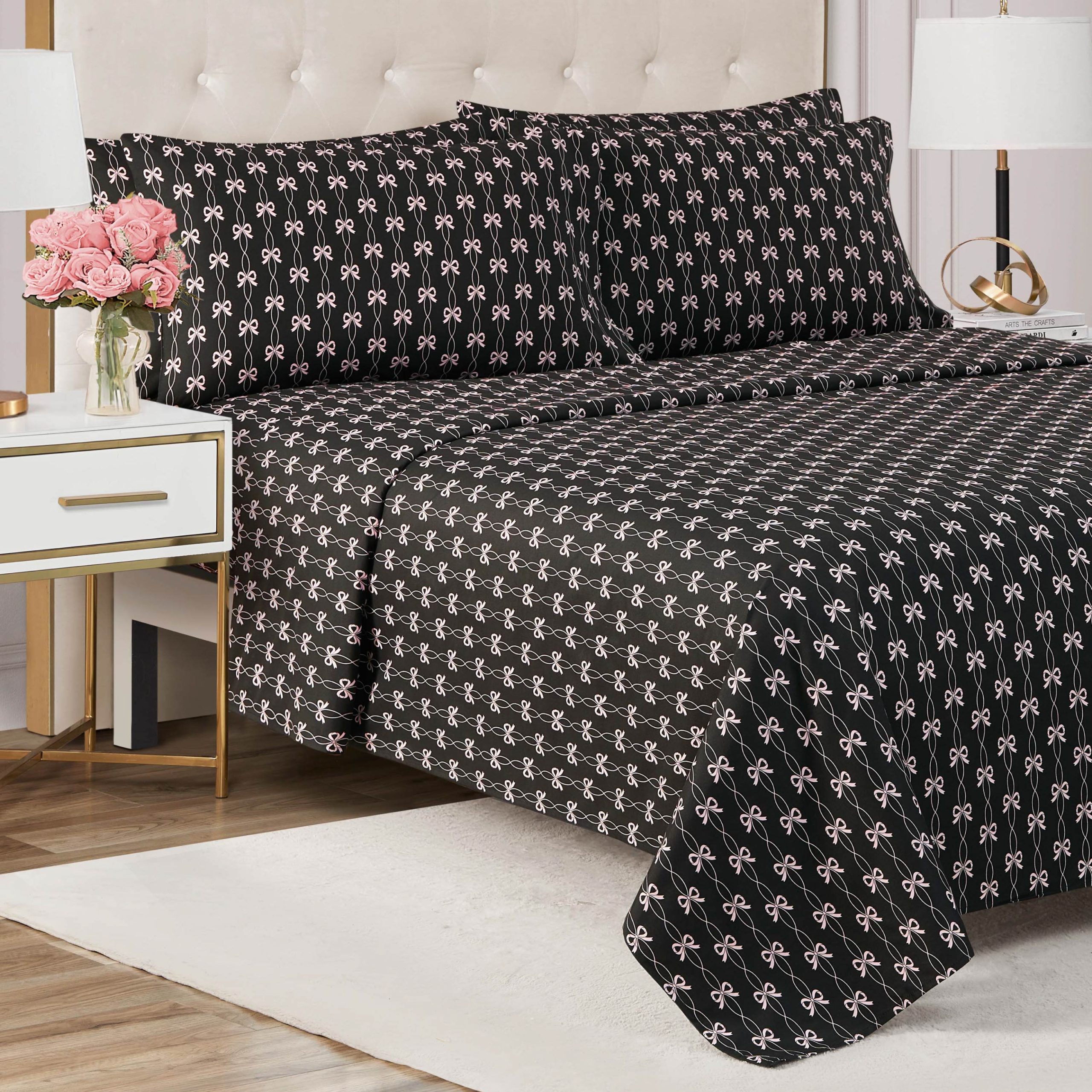 Microfiber Sheet Set With Extra Pillowcases - Image 2