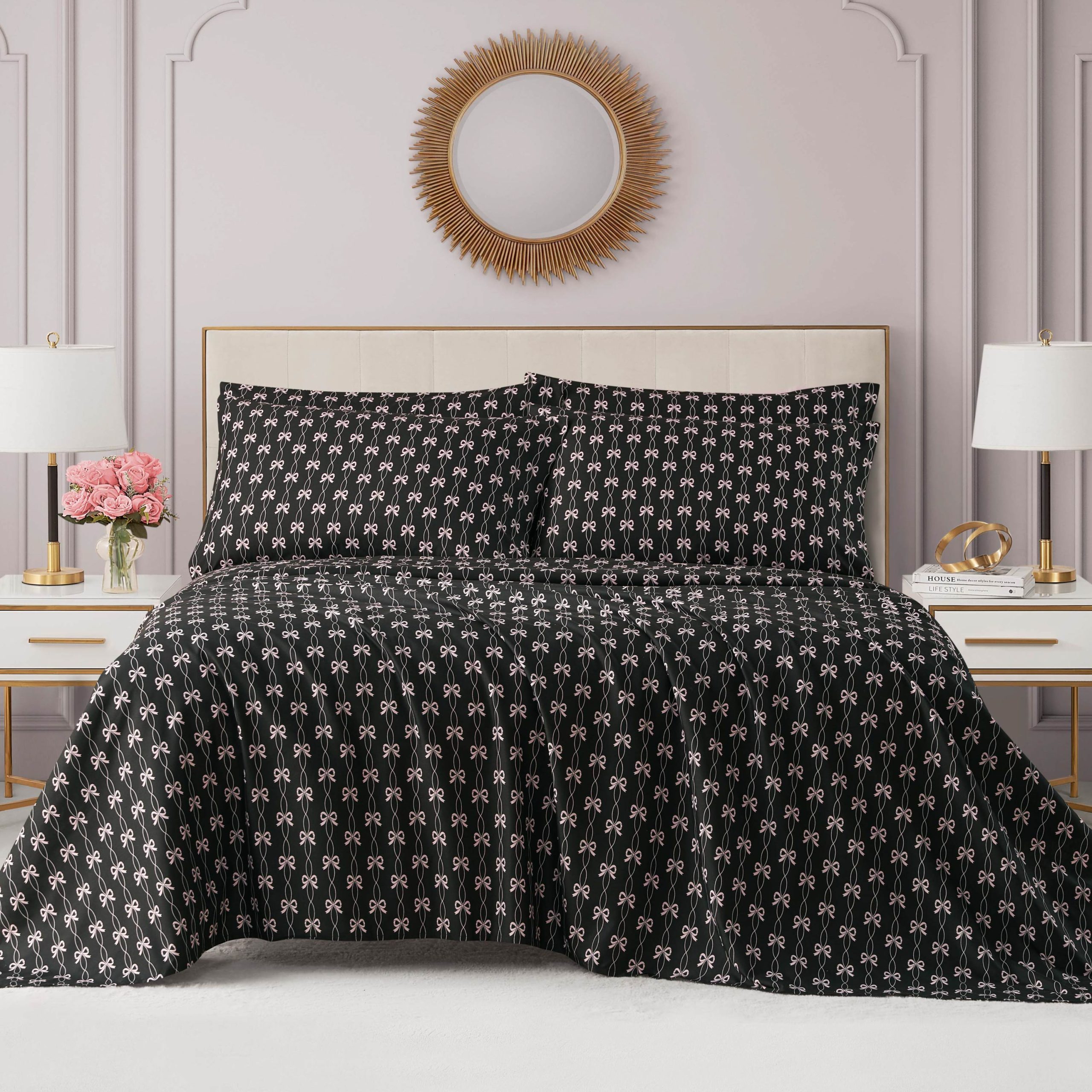 Microfiber Sheet Set With Extra Pillowcases