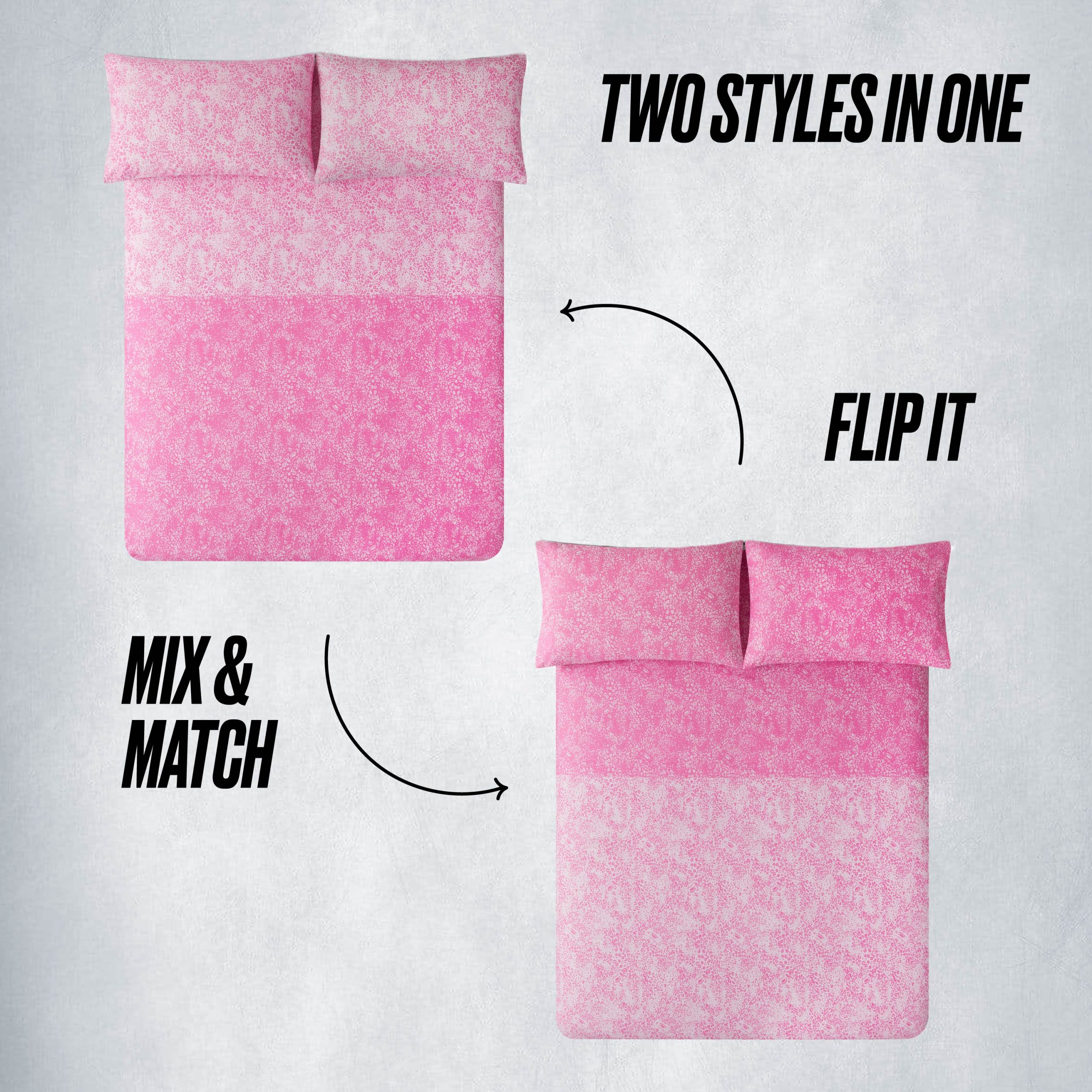 In The Wild Solid Reversible Bed in a Bag Bedding Set - Image 5