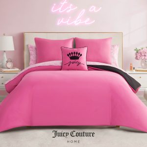 In The Wild Solid Reversible Bed in a Bag Bedding Set