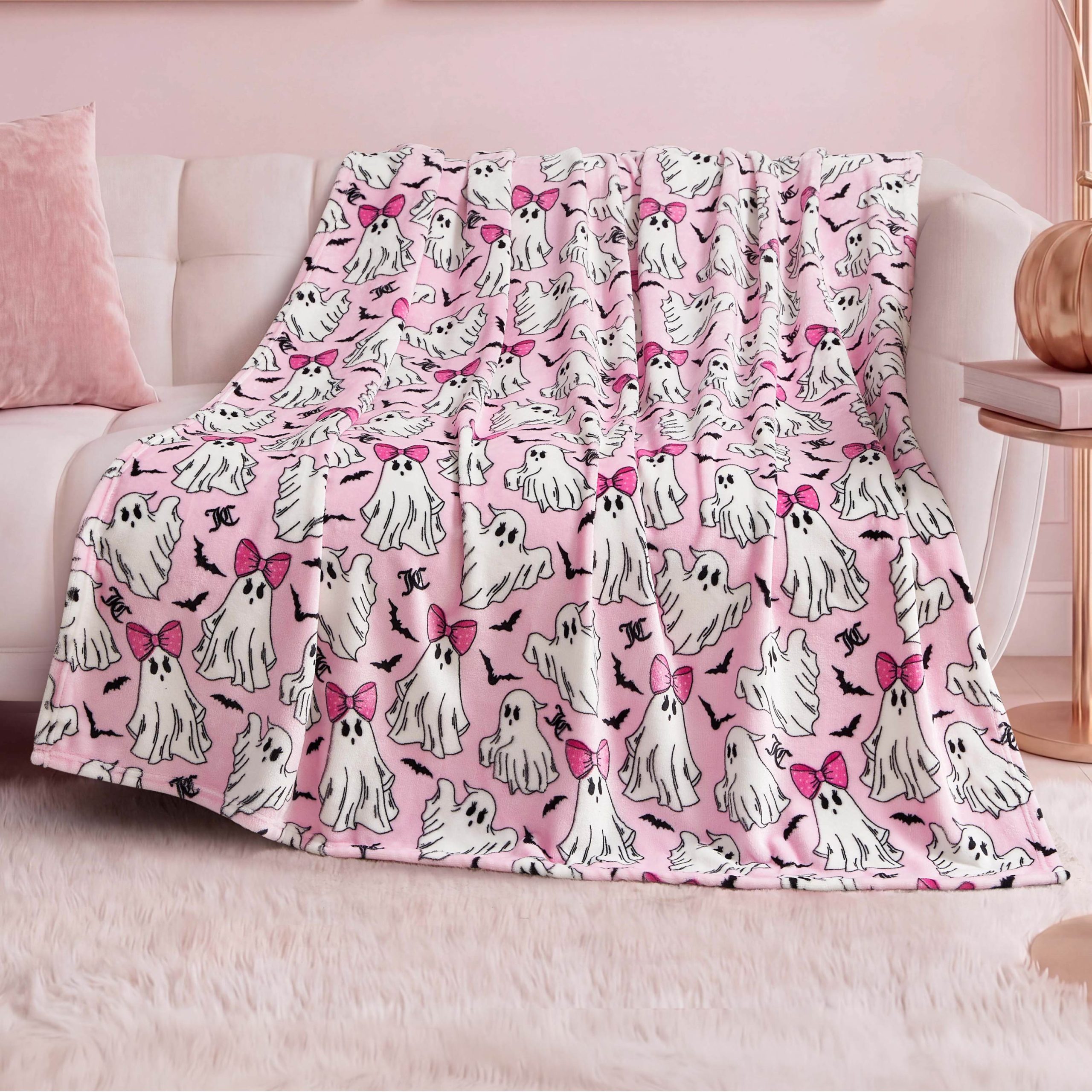 Halloween Plush Throw Blanket 50 x 60