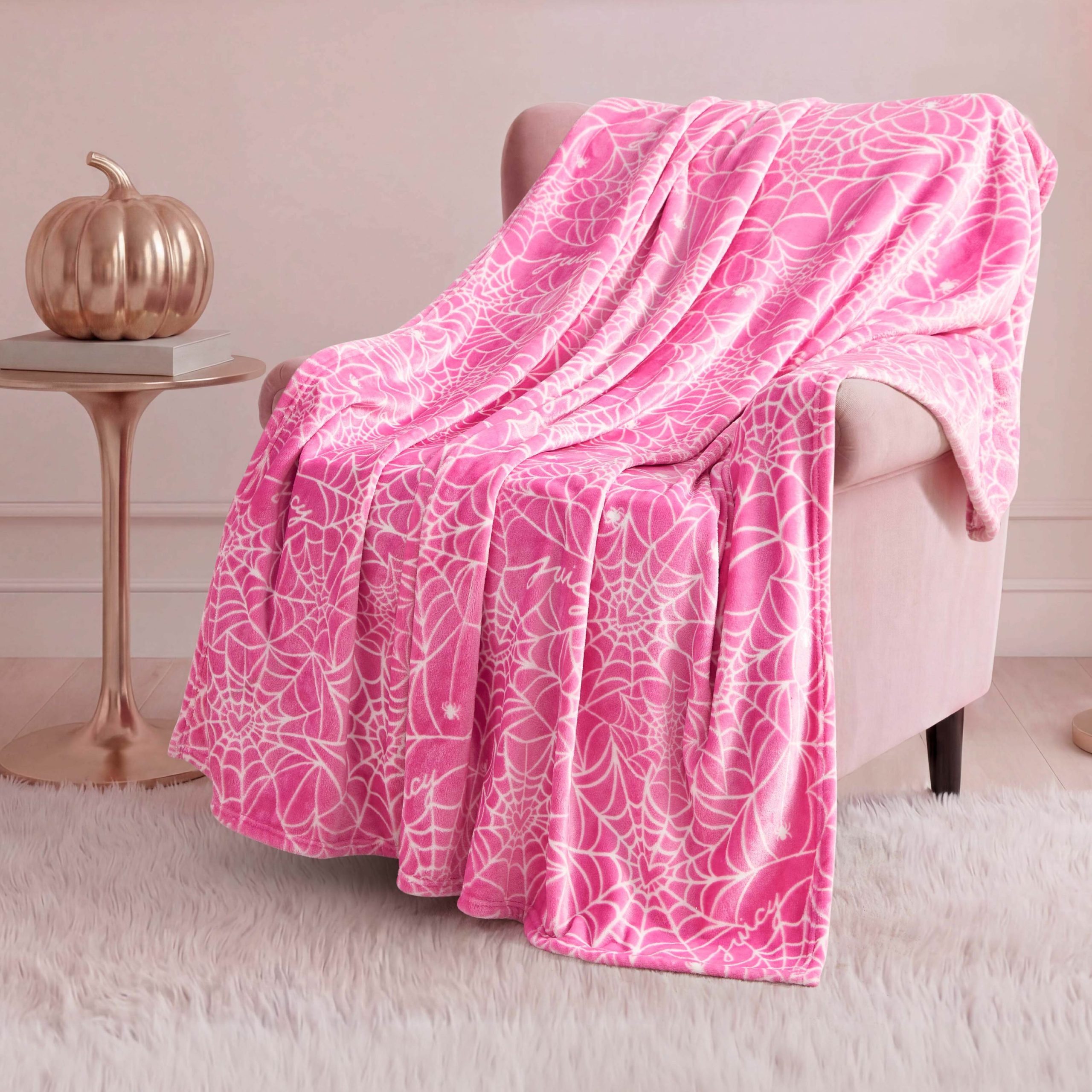 Halloween Plush Throw Blanket 50 x 60 - Image 3