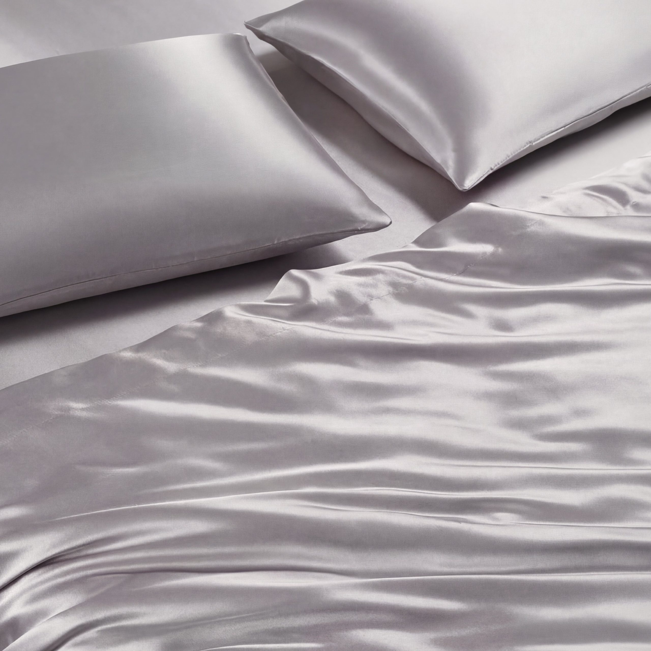 Solid Satin Sheet Set - Image 6