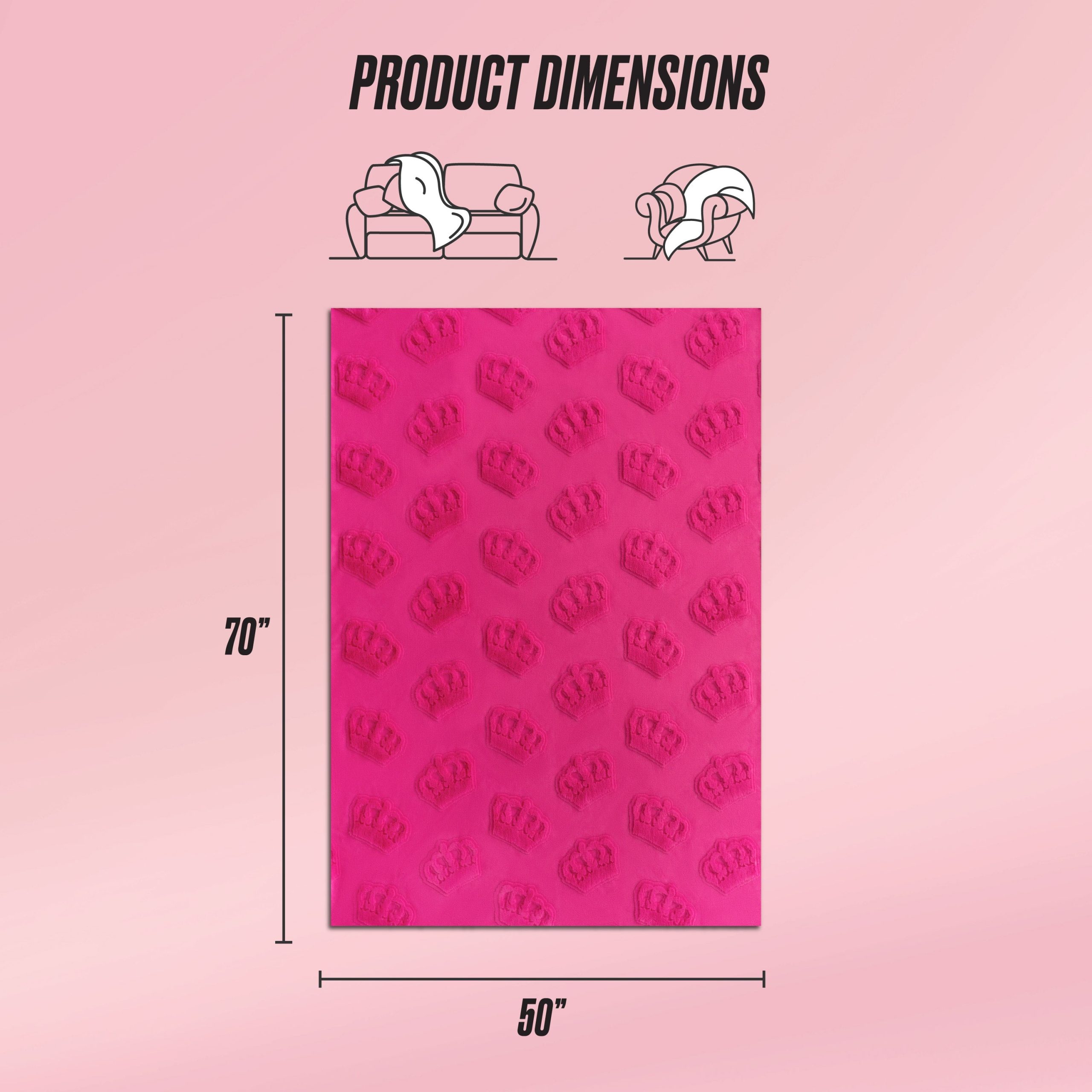 3D Faux Fur Throw Blanket - Image 3