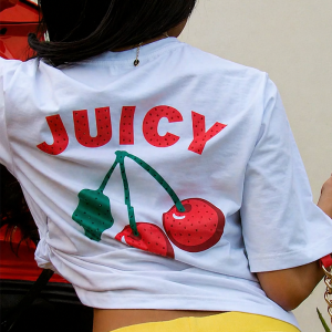 Cherry Bling Graphic Tee