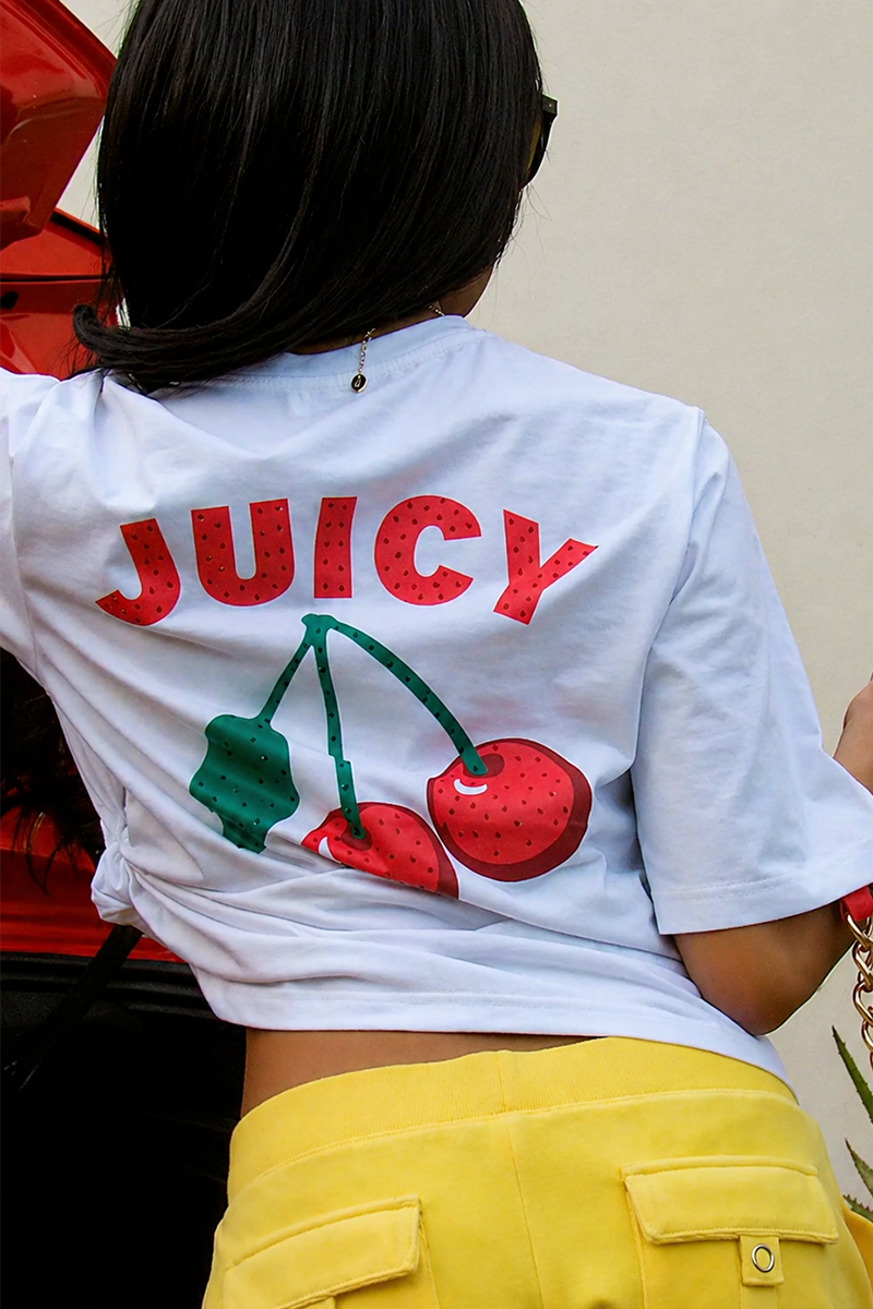 Cherry Bling Graphic Tee