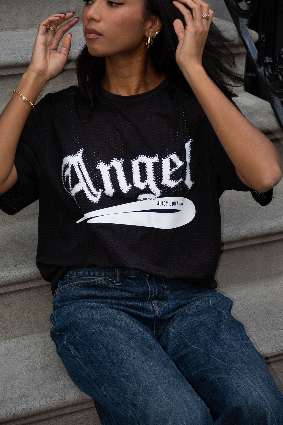 Angel Couture Oversized Tee Dress - Image 3