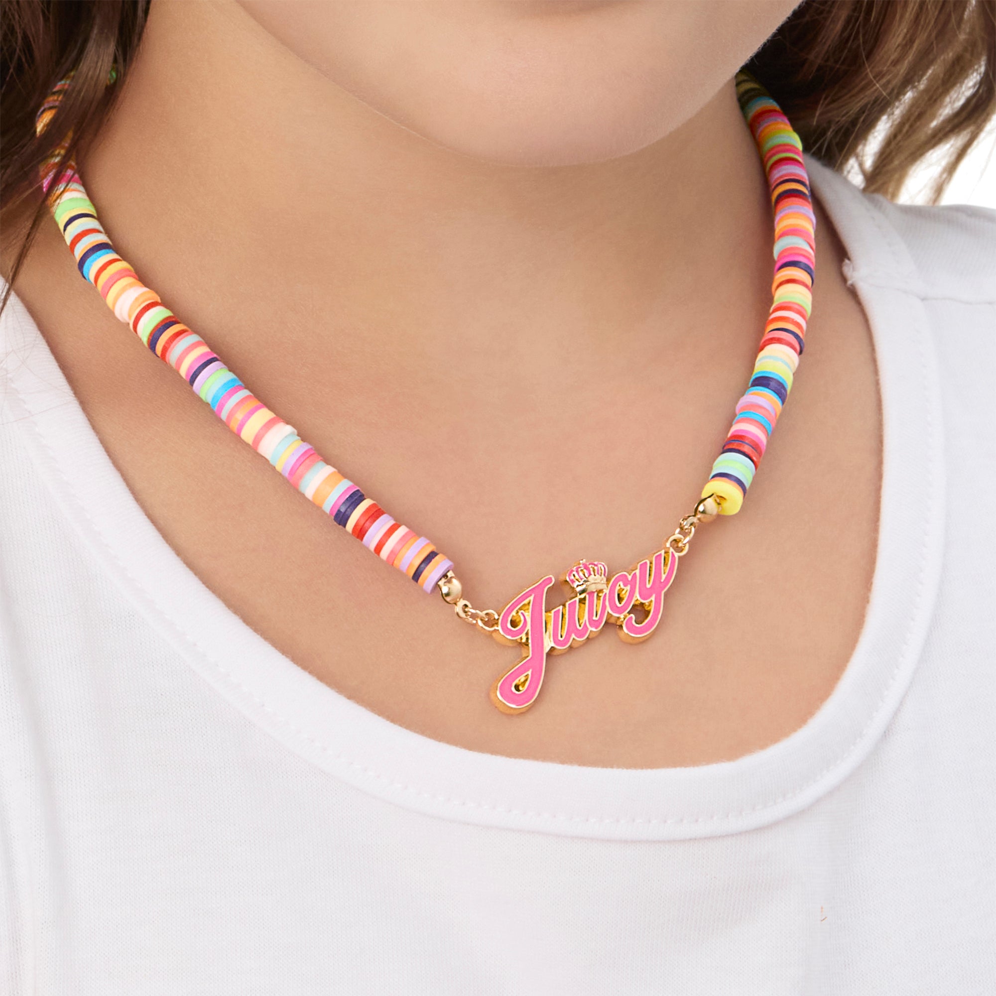 Kids Confetti Beaded Necklace - Image 3