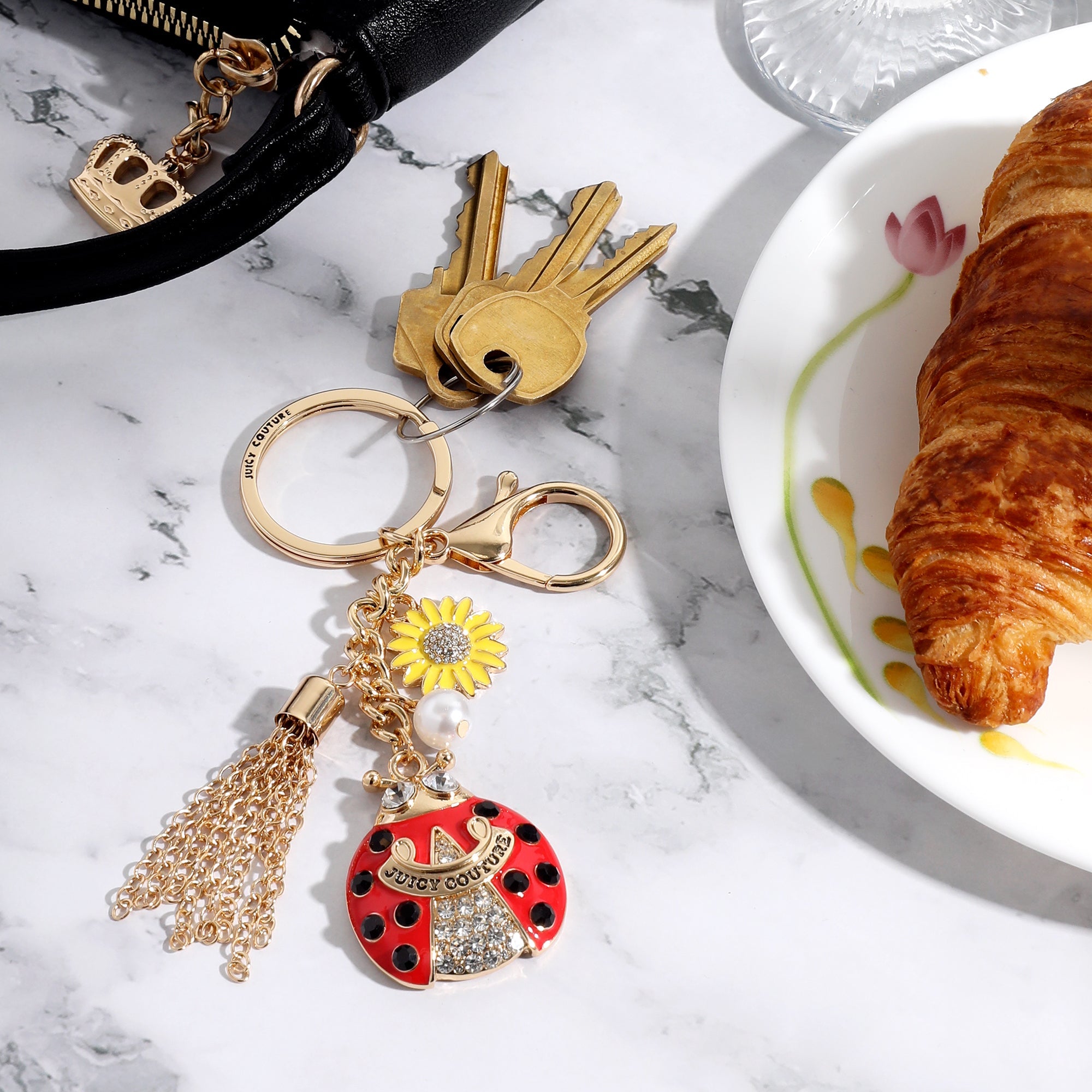 Ladybug Keychain Bag Charm - Image 2