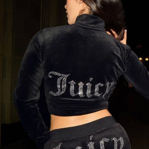 Cropped Mockneck Jacket